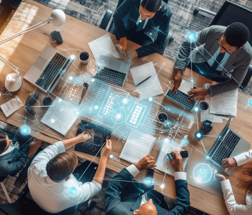 Equipo-de-consultores-Bluecorp-trabajando-en-arquitectura-de-soluciones-tecnológicas-para-una-empre (1)